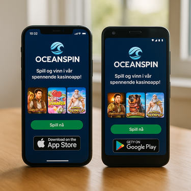 OceanSpin Casino - Web-basert Casino Uten App-Nedlasting - Norge